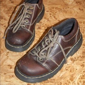 Vintage dr. Martens chunky loafers oxfords size 42 / 11